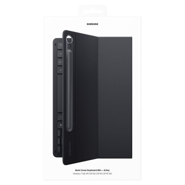 Samsung Slim Tastaturhülle Samsung Galaxy Tab S9 11.0 Zoll / S10 Lite / S10 FE / S9 FE 10.9 Zoll - QWERTY / NL - Schwarz