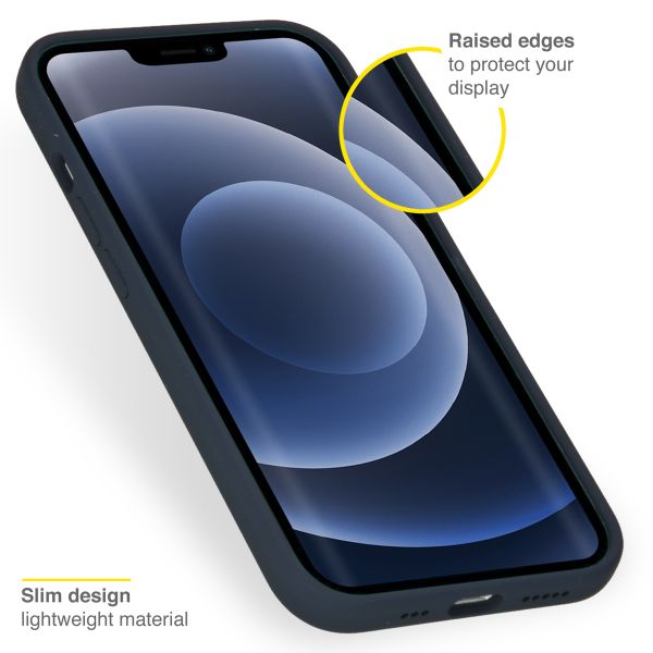 Accezz Liquid Silikoncase Apple iPhone 13 Pro - Dunkelblau