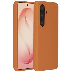 Accezz Liquid Silikoncase mit MagSafe Samsung Galaxy S26 Plus - Orange