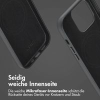 Accezz 2-in-1 Klapphülle aus Leder mit MagSafe Apple iPhone 14 Pro - Onyx Black