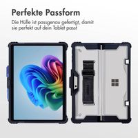 Accezz Robuste Hülle mit Ständer Microsoft Surface Pro 9 / Pro 10 / Pro 11 / Pro 12 - 13 Zoll - Schwarz