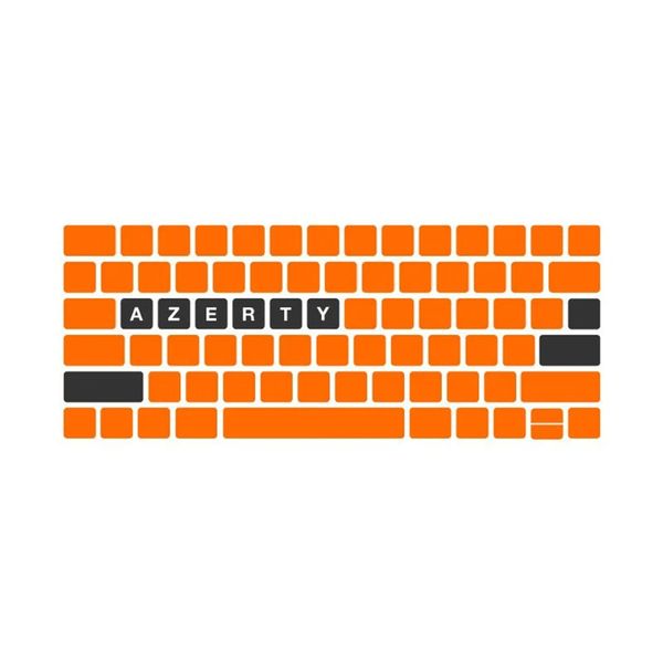 Apple Magic Keyboard mit Numerisches Tastenfeld und Touch ID - Kabellose Tastatur - AZERTY / FR - Schwarz