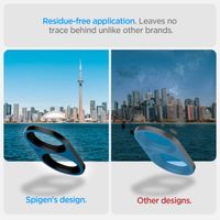 Spigen GLAStR Optik Camera Lens Protector - Kamerainsel-Schutz (2er-Pack) Apple iPhone 16 / 16 Plus - Schwarz