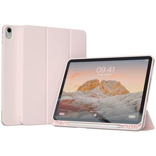 Accezz Smarte Klapphülle aus Silikon Apple iPad 11 (2025) 11 Zoll A16 / iPad 10 (2022) 10.9 Zoll - Rosa