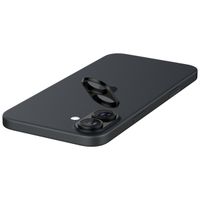 Spigen GLAStR Optik Camera Lens Protector - Kamerainsel-Schutz (2er-Pack) Apple iPhone 16 / 16 Plus - Schwarz