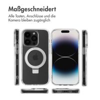 Accezz Ring Stand Backcover mit MagSafe Apple iPhone 14 Pro - Transparent