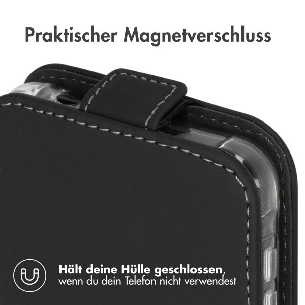 Accezz Flip Case Samsung Galaxy Xcover 5 - Schwarz