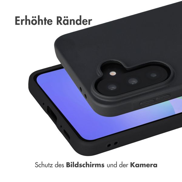Accezz Color TPU Hülle Samsung Galaxy A37 (5G) - Schwarz