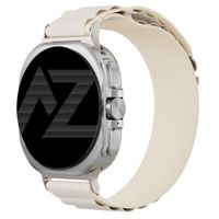 Accezz Nylon Alpine Armband für Samsung Galaxy Watch Ultra 2 (2026) / Ultra (2024/2025) - Polarstern