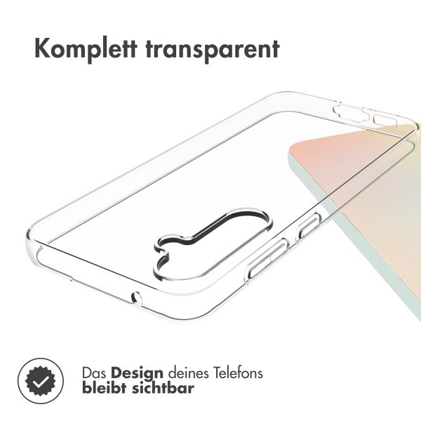 Accezz Clear TPU Backcover Samsung Galaxy S23 FE - Transparent
