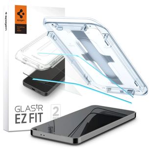 Spigen GLAStR Fit Displayschutzfolie 2er-Pack + Applicator Samsung Galaxy S24 Plus / S25 Plus