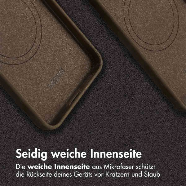 Accezz Vintage Leather Magsafe Backcover Samsung Galaxy S25 / S24 - Rustic Brown