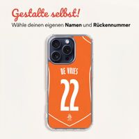 Gestalte dein eigene transparentes Nederlands Elftal Backcover Apple iPhone 15 Pro - Niederländische Nationalmannschaft '04