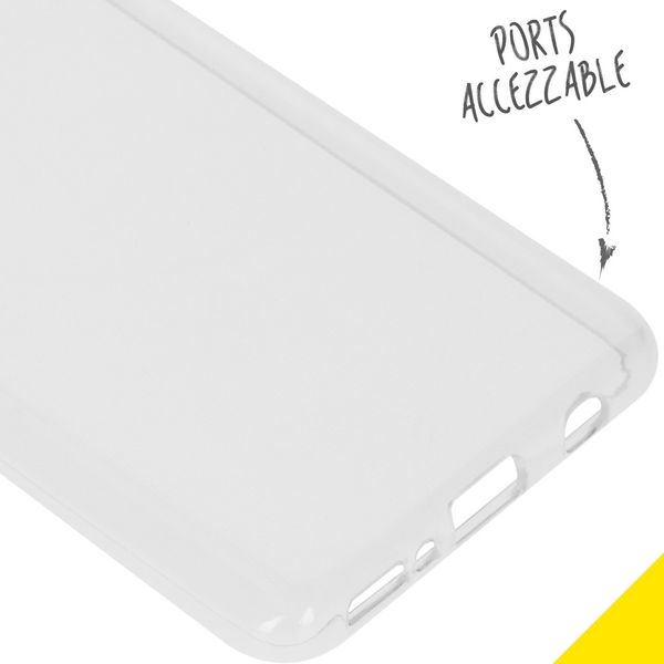 Accezz Clear TPU Backcover Samsung Galaxy A41 - Transparent