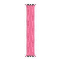 Apple Geflochtenes Solo Loop für  Apple Watch | 38/40/41/42 mm - Größe 8 - Flamingo