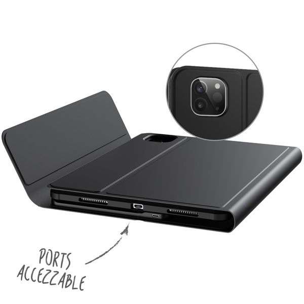 Accezz Bluetooth Keyboard Klapphülle Apple iPad Air 11 Zoll (2026) M4 / (2025) M3 / (2024) M2 / Air 5 (2022) / Air 4 (2020) / Pro 11 (2018/2020/2021/2022) - QWERTY / NL - Schwarz
