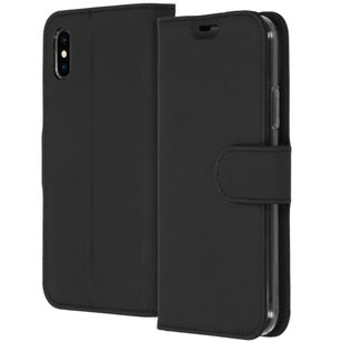Accezz Wallet TPU Klapphülle Apple iPhone X / Xs - Schwarz