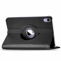 Accezz 360° drehbare Klapphülle Apple iPad 11 (2025) 11 Zoll A16 / iPad 10 (2022) 10.9 Zoll - Schwarz