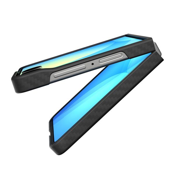 Spigen AirSkin Backcover Samsung Galaxy Z Flip 7 - Aramid Black
