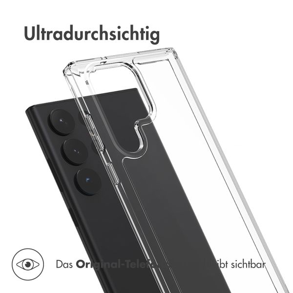 Accezz Xtreme Impact Case Samsung Galaxy S23 Ultra - Transparent