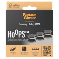 PanzerGlass Hoops Optic Rings Kameraschutz Samsung Galaxy S24 - Schwarz