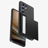 Spigen Slim Armor CS Case Samsung Galaxy S25 Ultra - Schwarz