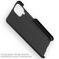 Gestalte deine eigene Hardcase Hülle Samsung Galaxy A12 - Schwarz
