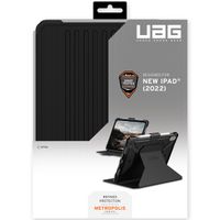 UAG Metropolis Klapphülle Apple iPad 11 (2025) 11 Zoll A16 / iPad 10 (2022) 10.9 Zoll - Schwarz