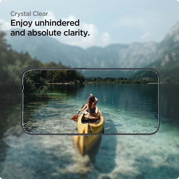 Spigen GLAStR Fit Displayschutzfolie 2er-Pack + Applicator Nothing Phone (2a) / (2a) Plus