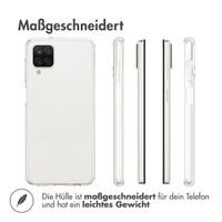Accezz Clear TPU Backcover Samsung Galaxy A12 - Transparent