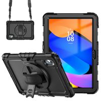 Accezz Robustes Back Cover mit Schultergurt Lenovo Idea Tab - Schwarz