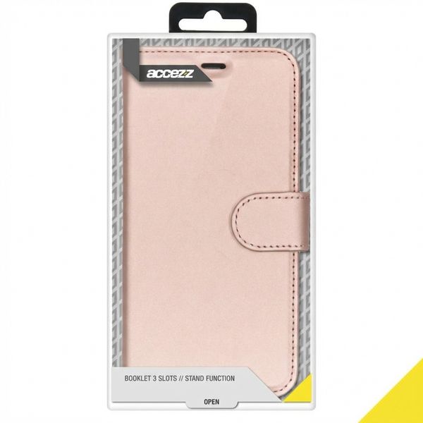 Accezz Wallet TPU Klapphülle Samsung Galaxy S21 Plus - Rosé gold