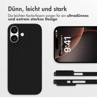 Accezz MagSafe Kevlar® Hülle Apple iPhone 16 - Schwarz