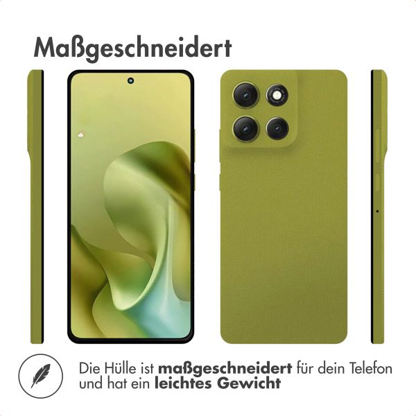 Accezz Clear TPU Backcover Motorola Moto G86 Power - Transparent