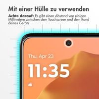 Accezz Screen Protector aus gehärtetem Glas Motorola Moto G56
