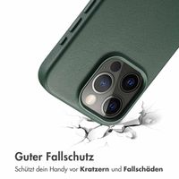 Accezz MagSafe Leather Backcover Apple iPhone 15 Pro - Cedar Green