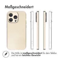 Accezz Clear TPU Backcover Apple iPhone 15 Pro - Transparent