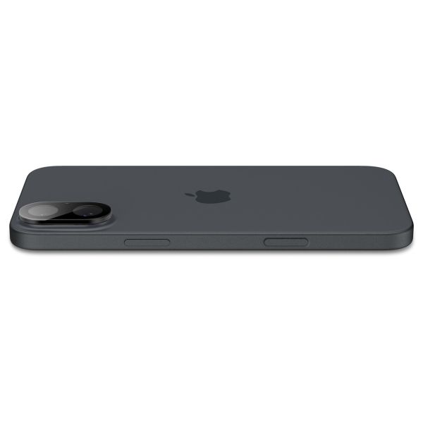 Spigen GLAStR Optik Camera Lens Protector - Kamerainsel-Schutz (2er-Pack) Apple iPhone 16 / 16 Plus - Schwarz