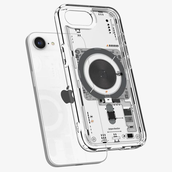 Spigen Ultra Hybrid Backcover MagSafe Apple iPhone 17e / 16e - Neo One