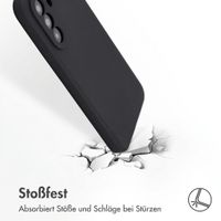 Accezz Liquid Silikoncase Samsung Galaxy A37 (5G) - Schwarz