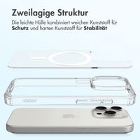 Accezz Xtreme Impact Backcover mit MagSafe Apple iPhone 15 Pro - Transparent