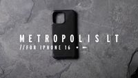 UAG Back Cover Metropolis LT MagSafe Apple iPhone 16 Pro - Kevlar Black