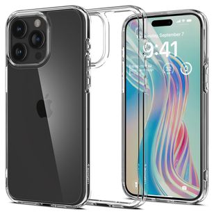 Spigen Ultra Hybrid™ Case für das Apple iPhone 15 Pro Max - Crystal Clear