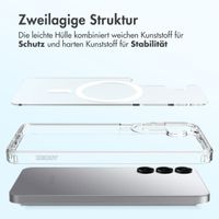 Accezz Xtreme Impact Backcover mit MagSafe Samsung Galaxy S25 Plus - Transparent
