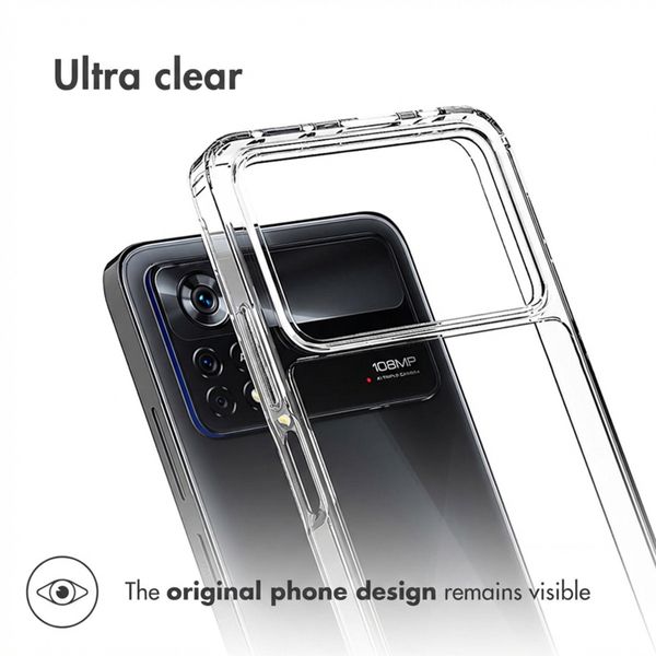 Accezz Xtreme Impact Case Xiaomi Poco X4 Pro 5G - Transparent
