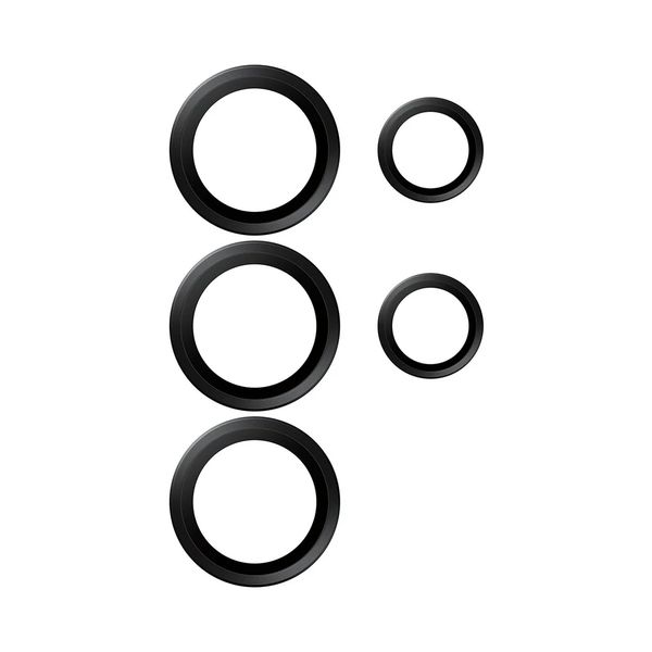 PanzerGlass Hoops Optic Rings Kameraschutz Samsung Galaxy S26 Ultra - Schwarz