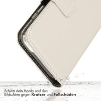Selencia Echtleder Klapphülle Samsung Galaxy A52(s) (5G/4G) - Greige