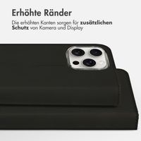 Accezz Wallet TPU Klapphülle Apple iPhone 16 Pro - Schwarz