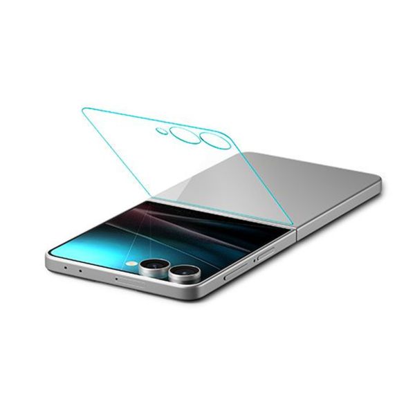 Spigen GLAStR Fit Displayschutzfolie 2er-Pack + Applicator Samsung Galaxy Z Flip 7