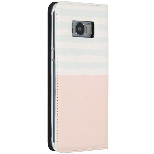 Gestalte deine eigene Compact Gel Klapphülle Samsung Galaxy S8 - Weiß